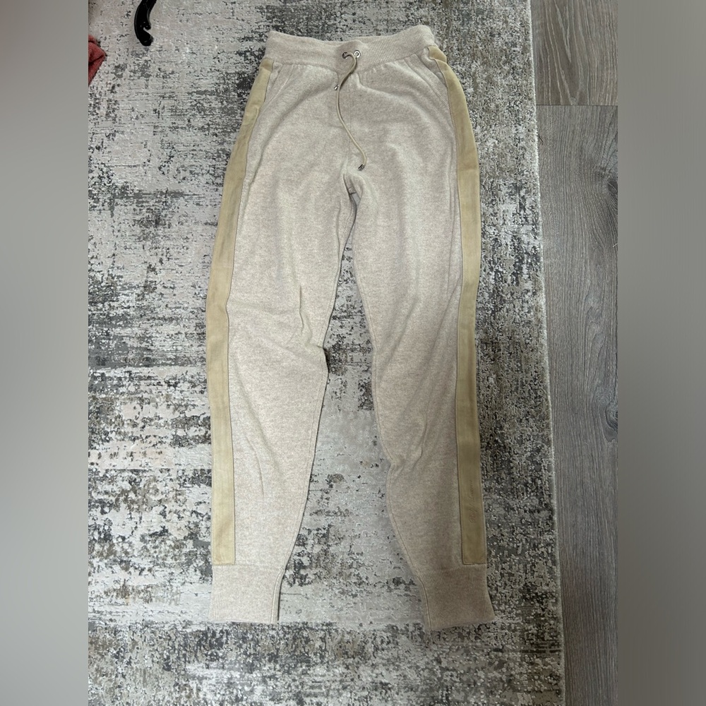 $1190 Ralph Lauren Collection (Purple Label) Cashmere Knit Jogger Pants XS NWOT